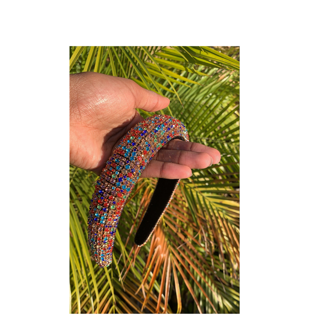Pink Rainbow Queening Headband
