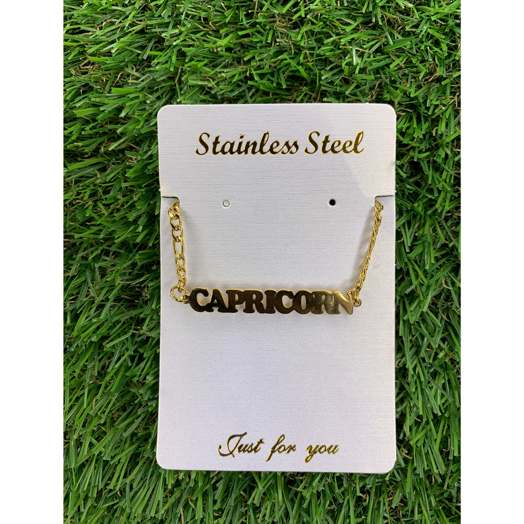 Capricorn Zodiac Anklet