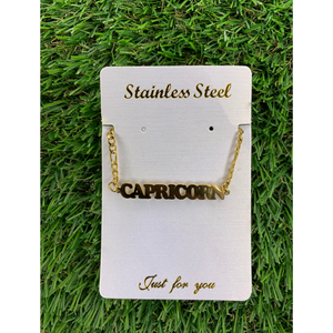Capricorn Zodiac Anklet