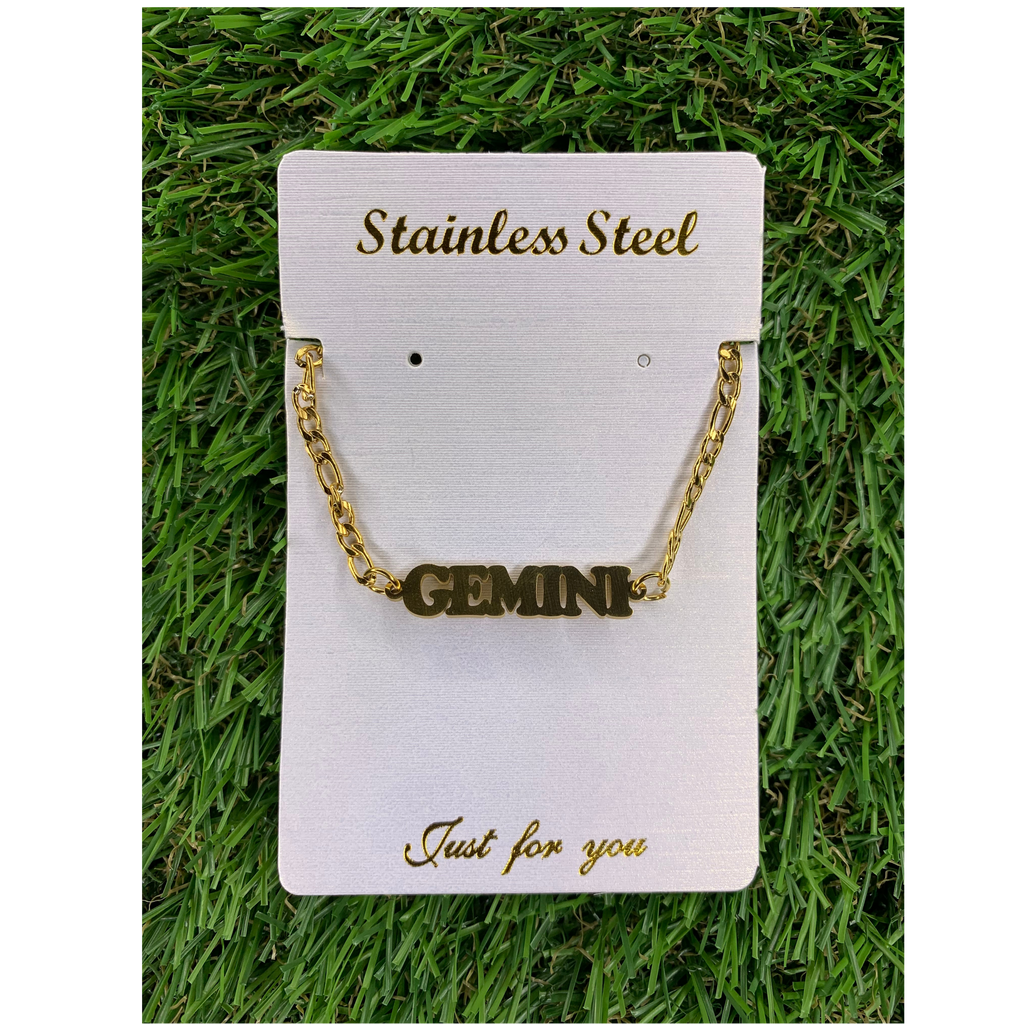 Gemini Zodiac Anklet