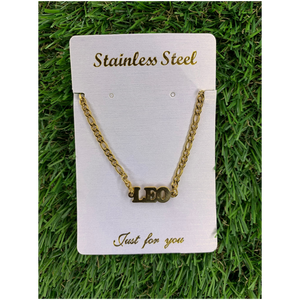 Leo Zodiac Anklet