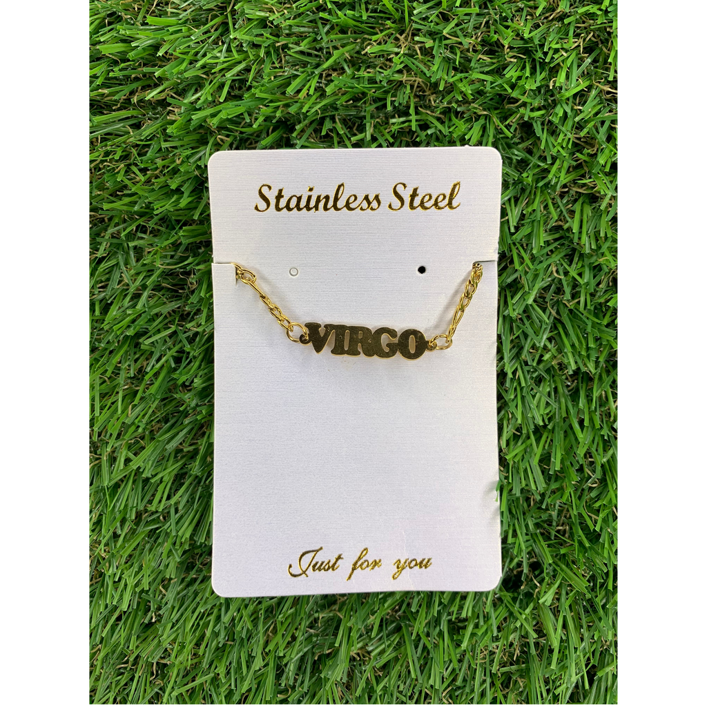 Virgo Zodiac Anklet